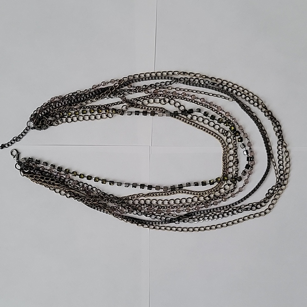 Multi layered necklace
